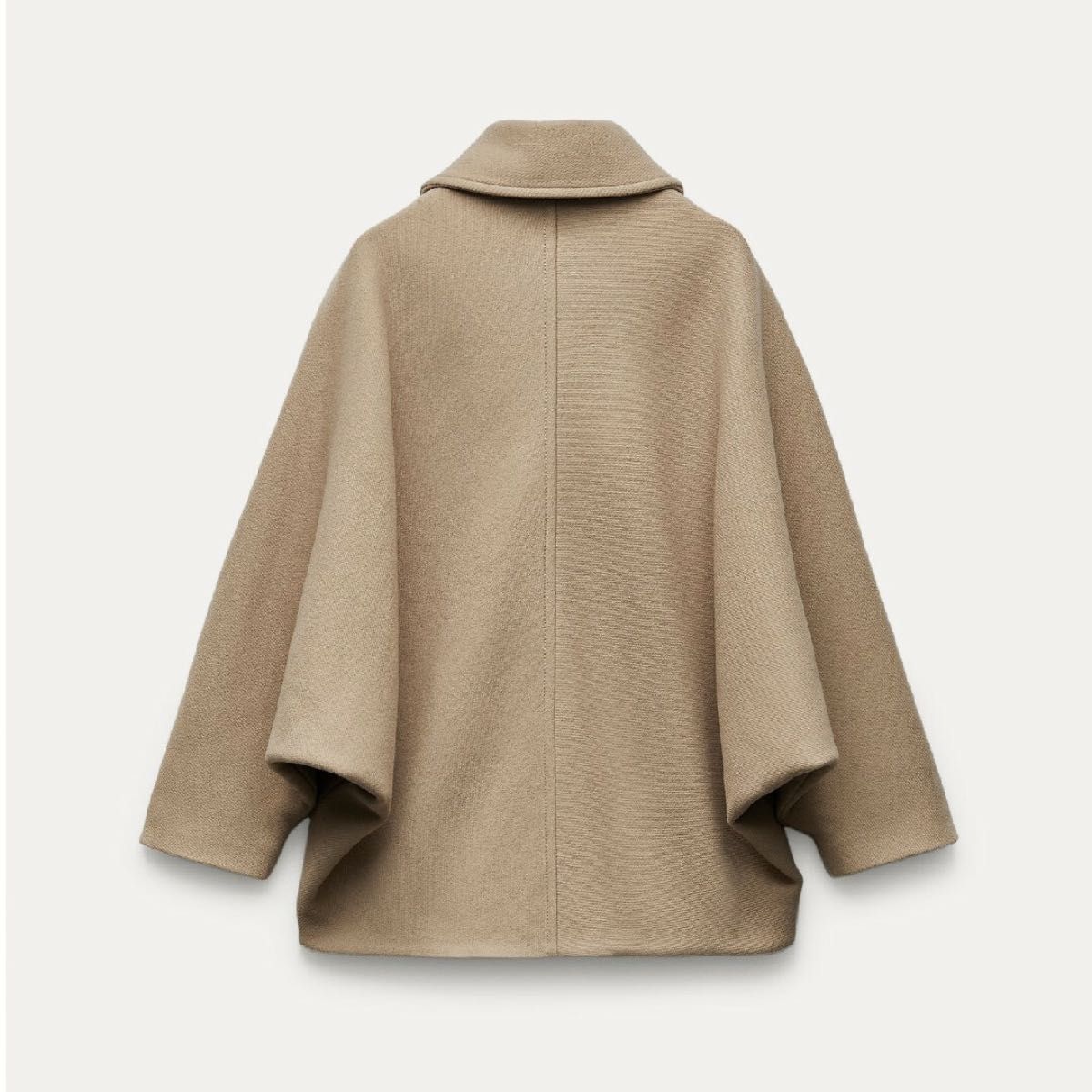 大人気 ZARA ZW COLLECTION ショート ウールブレンド コート XXS P