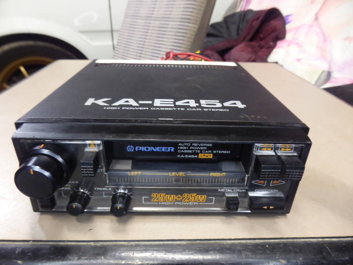 PIONEER パイオニア ロンサムカーボーイ カセットデッキ 当時物