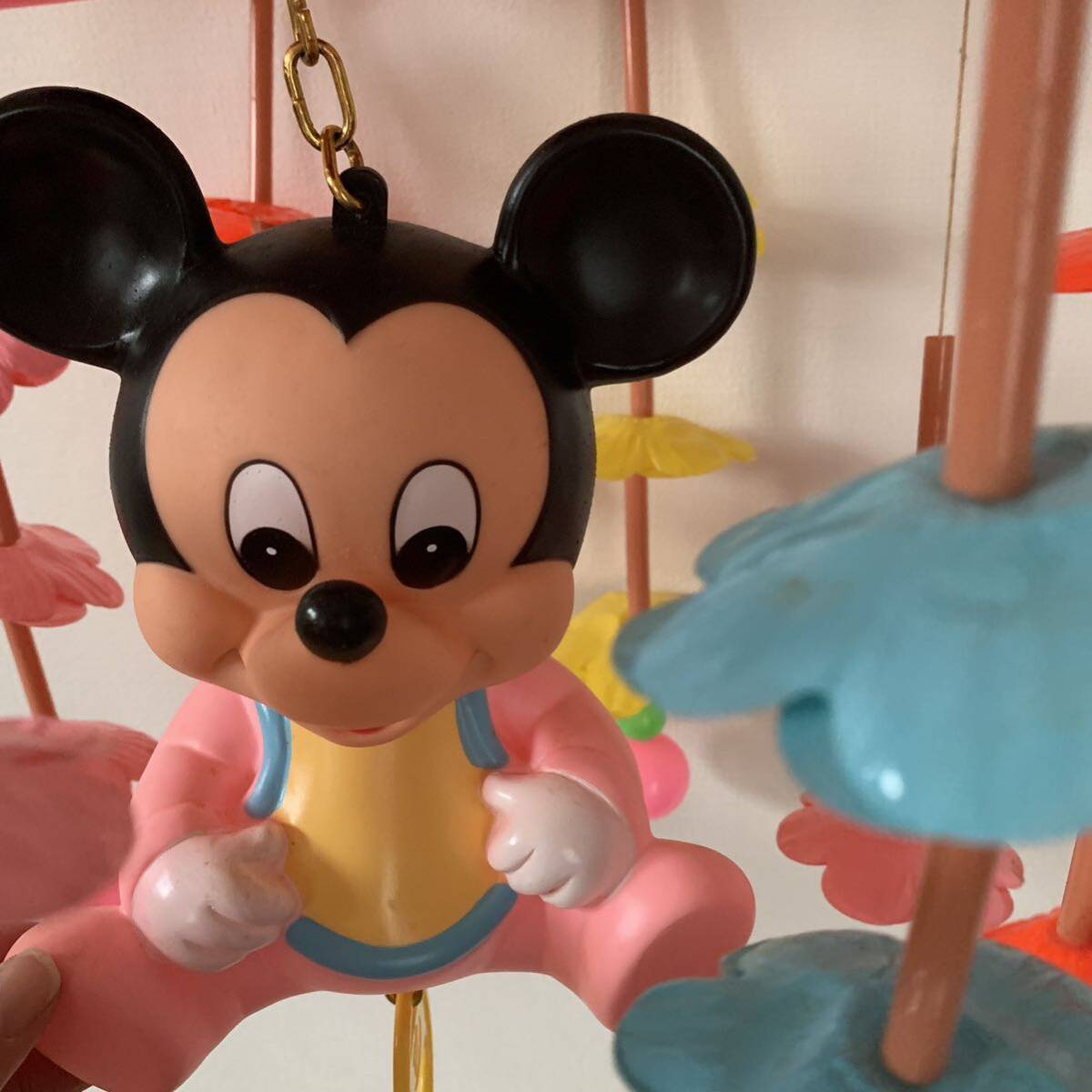 昭和レトロ クワハラ ディズニーベビーワンタッチメリー吊るし飾り