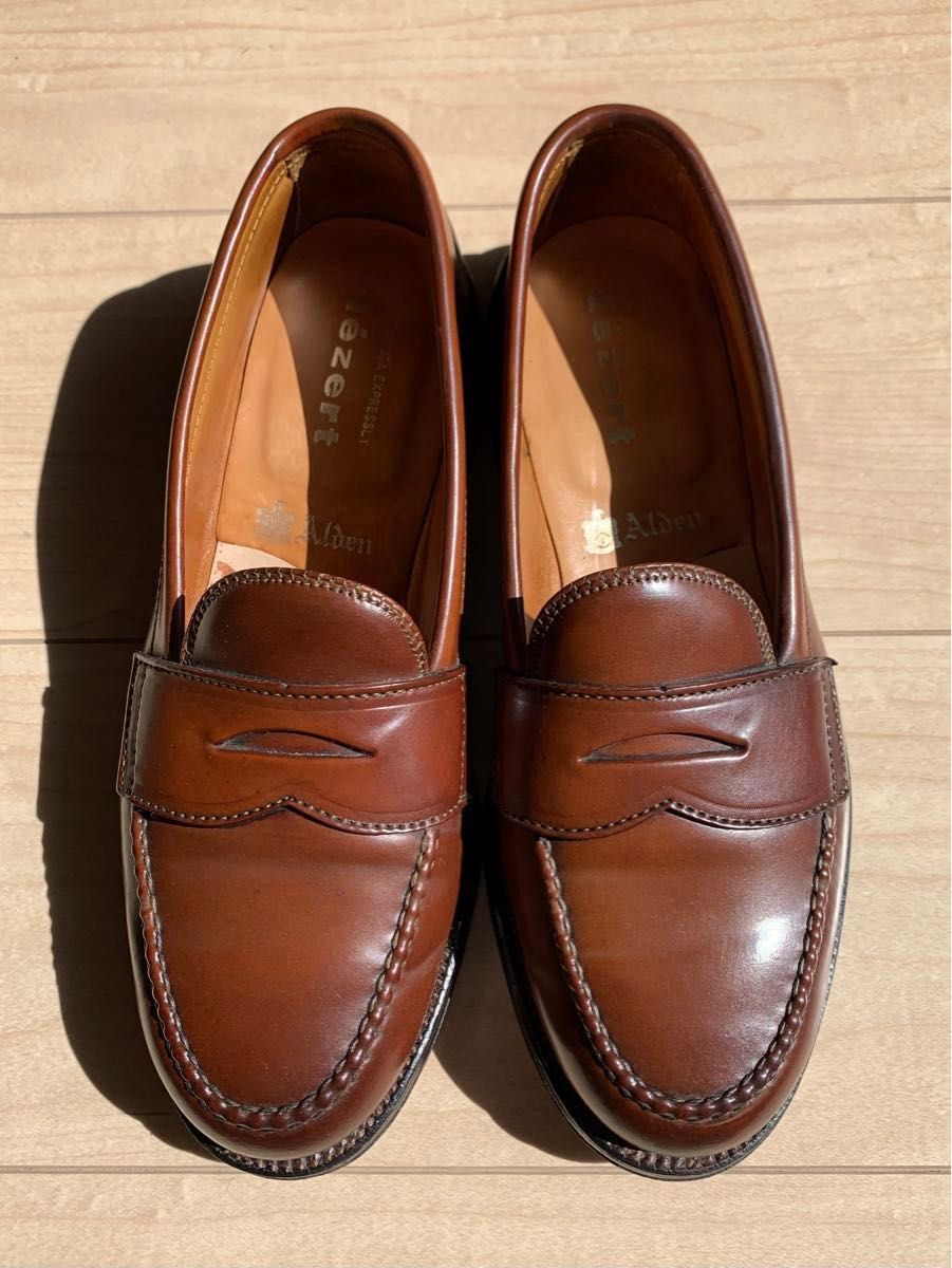 中古品 Alden（オールデン）コードバン ウイスキー レアカラー