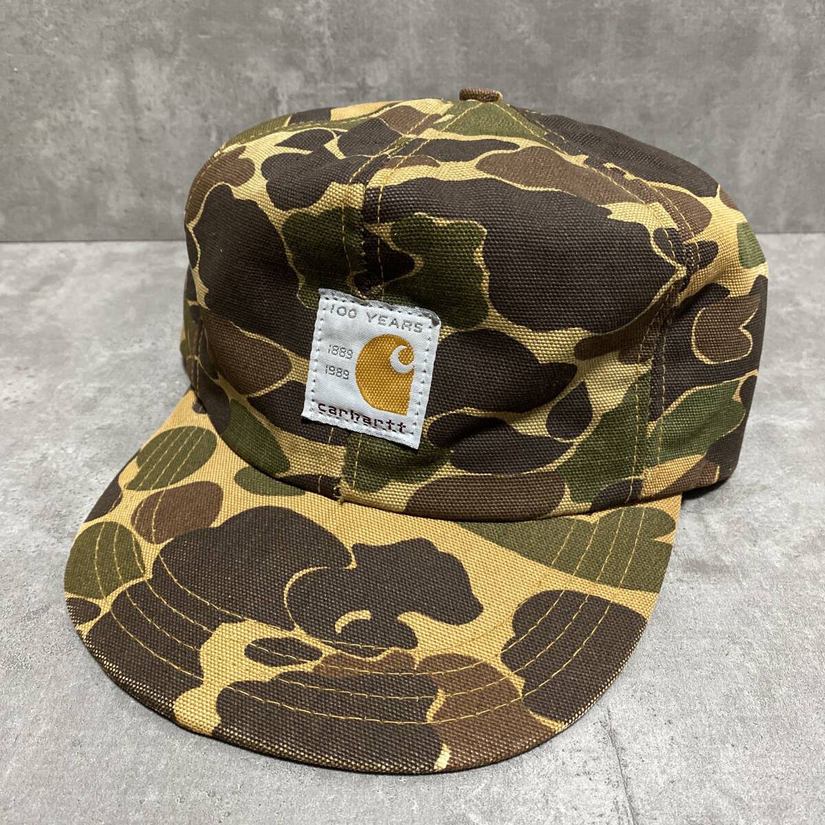 80s ビンテージ USA製 carhartt カーハート 100 YEARS 100周年 ダック