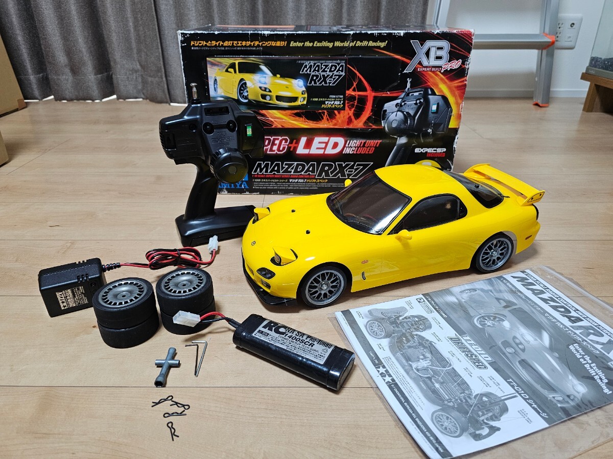 Yahoo!オークション - タミヤXB マツダRX7フルセット TT01Dドリフト&オ