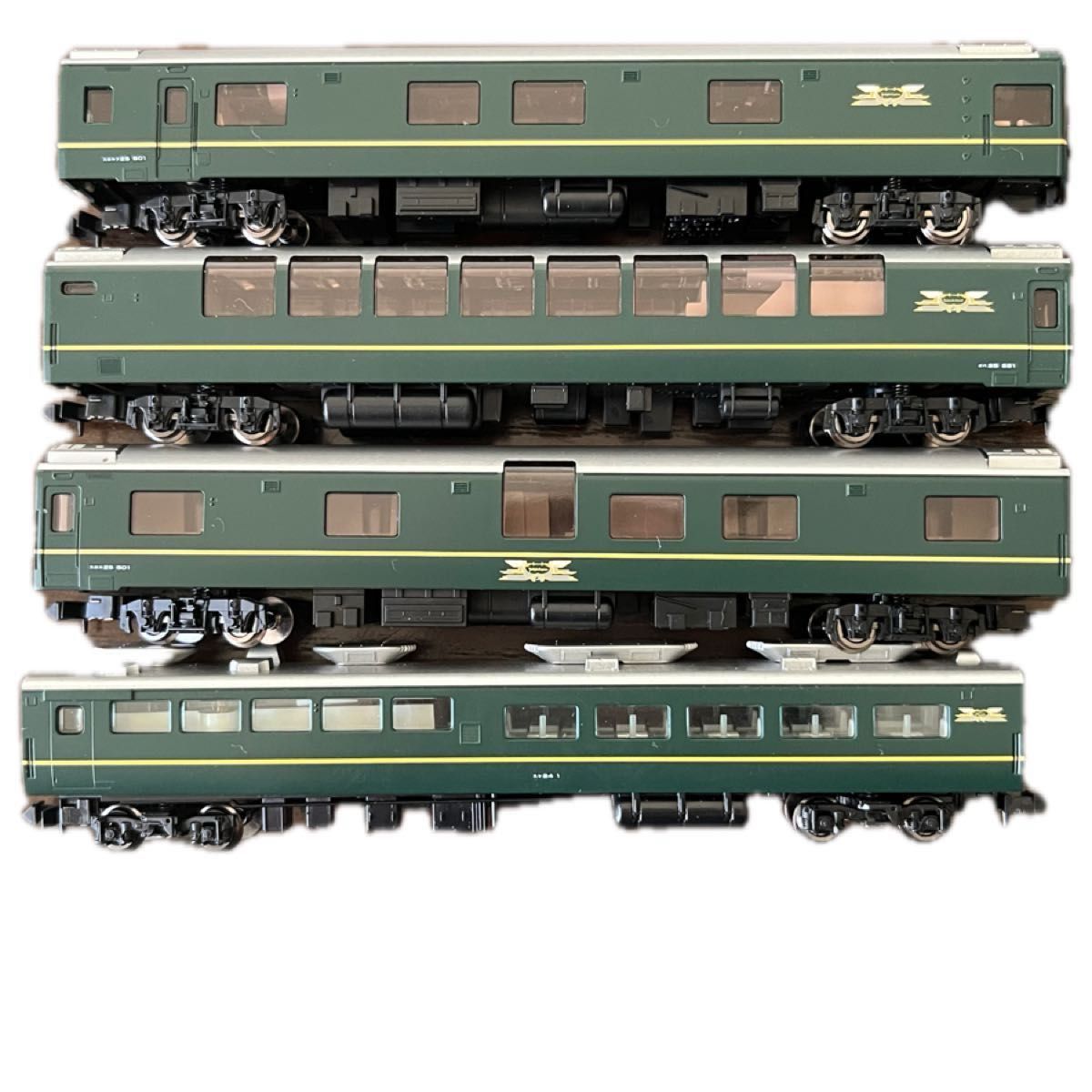 TOMIX トワイライトエクスプレス 増結セットA 室内灯付き Nゲージ