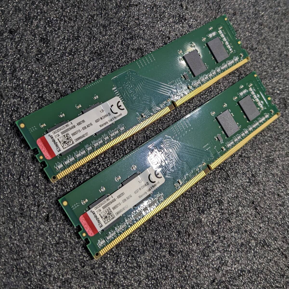 DDR4メモリ 16GB(8GB2枚組) Kingston CBD32D4U2S1ME-8 [DDR4-3200 PC4