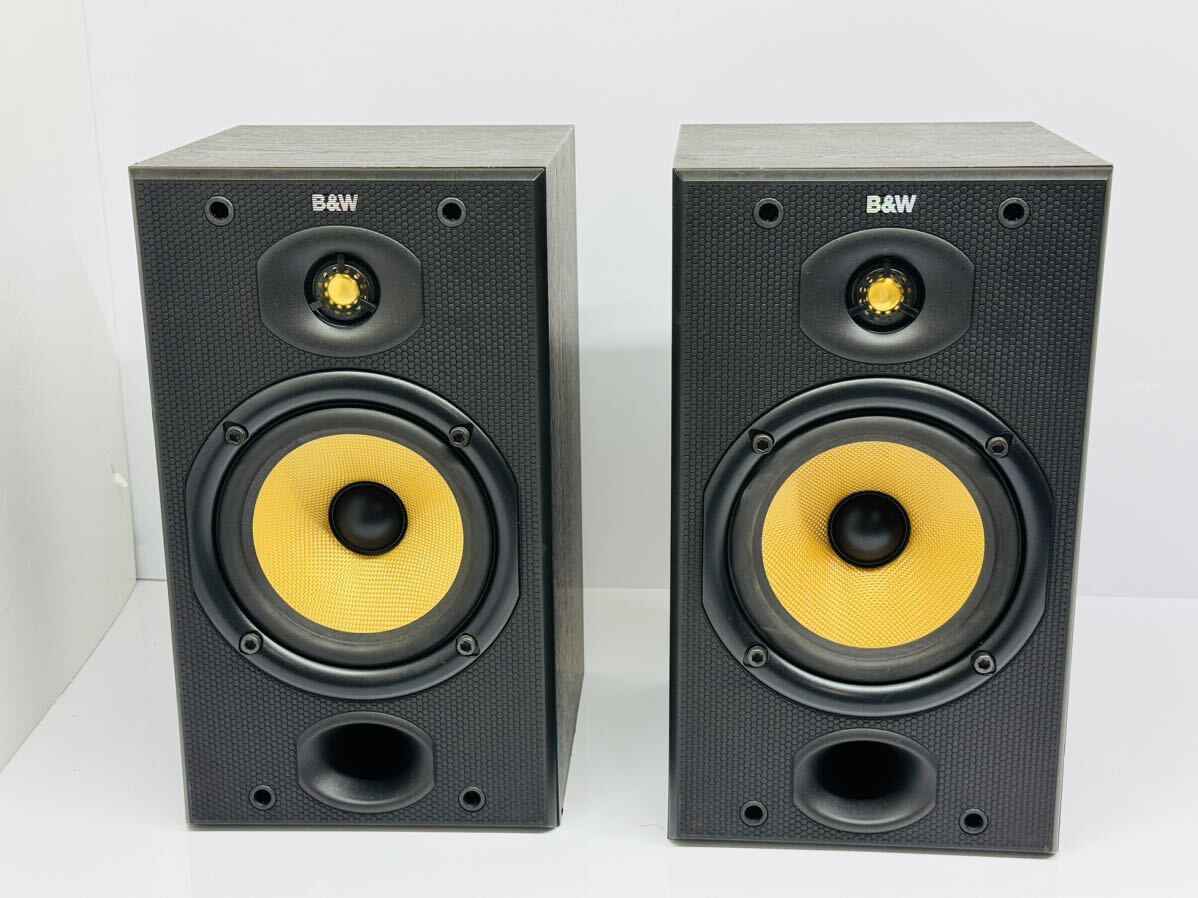 美品 B&W スピーカー DM601 S3 ブラック シリアルナンバー連番 美品