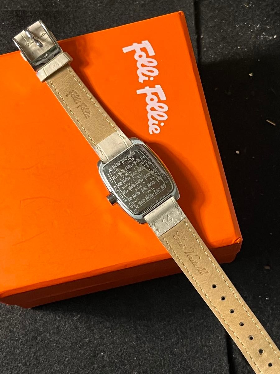 Folli Follie フォリフォリ スクエア レディース腕時計 保管品｜Yahoo