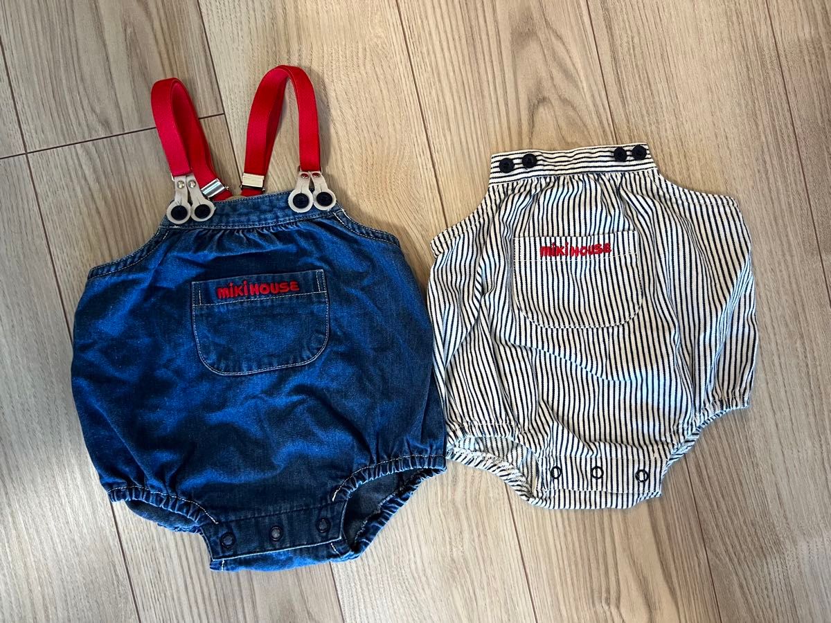 ミキハウス ダルマオール サスペンダーセット｜Yahoo!フリマ（旧PayPay