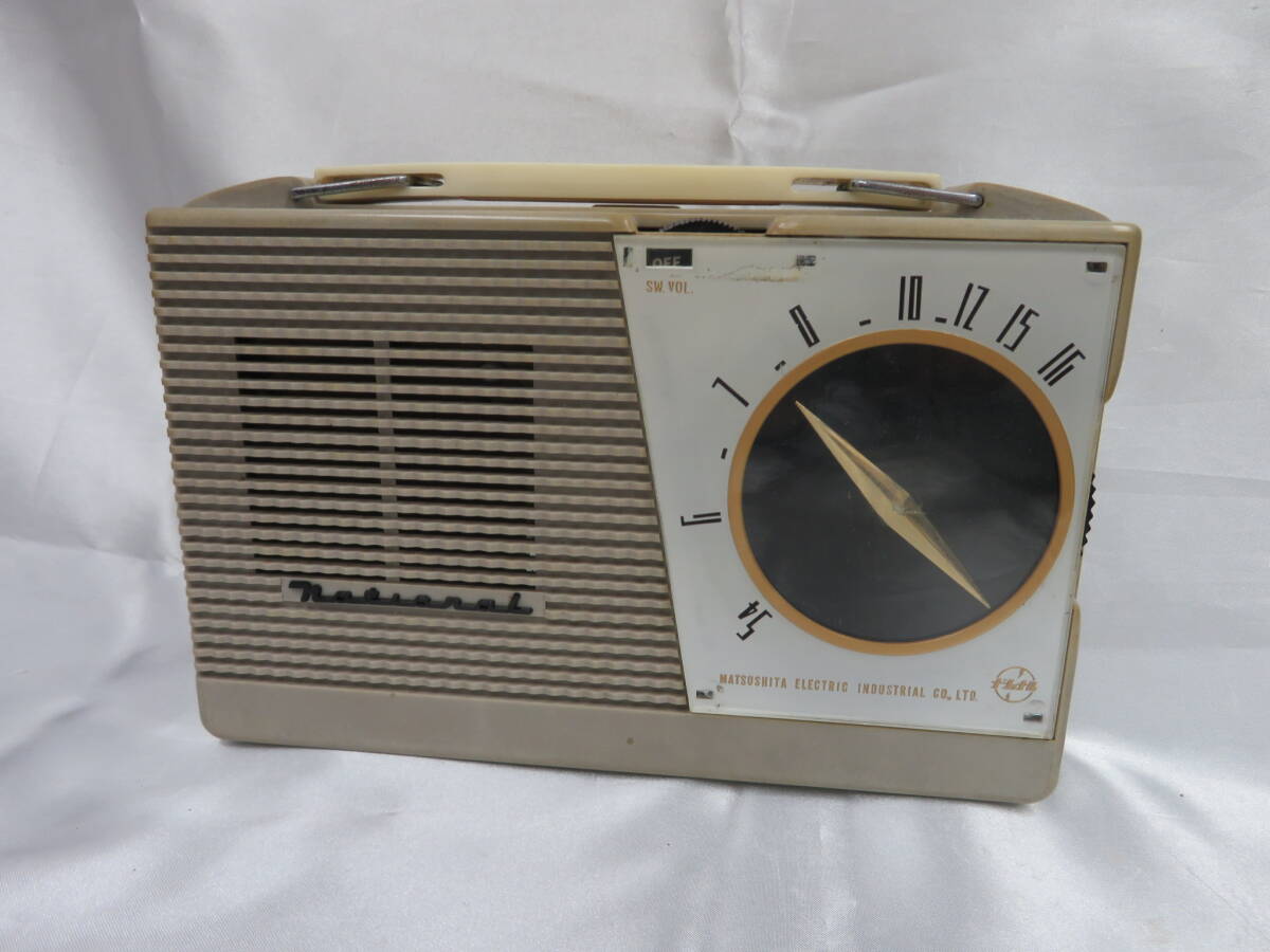 Yahoo!オークション - 【昭和レトロ】ナショナル 真空管ラジオ 4W-260