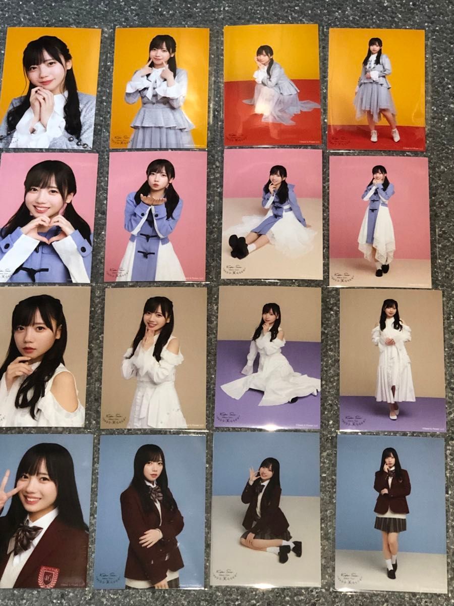 匿名配送】 齊藤京子 過去衣装 ランダム生写真 11種類44枚 フルコンプ