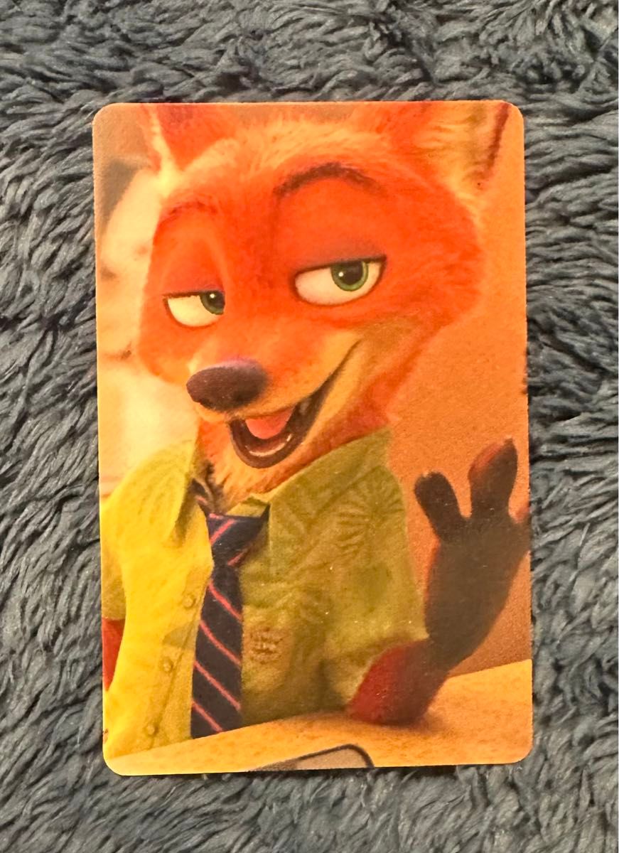 ズートピア カフェ 予約特典 トレカ ニック 原宿 オーマイカフェ