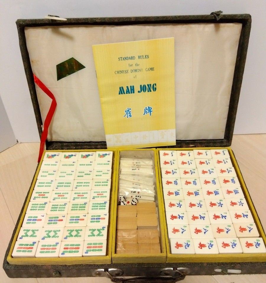 麻雀牌 背竹牌 アンティーク 麻雀牌セット｜Yahoo!フリマ（旧PayPay