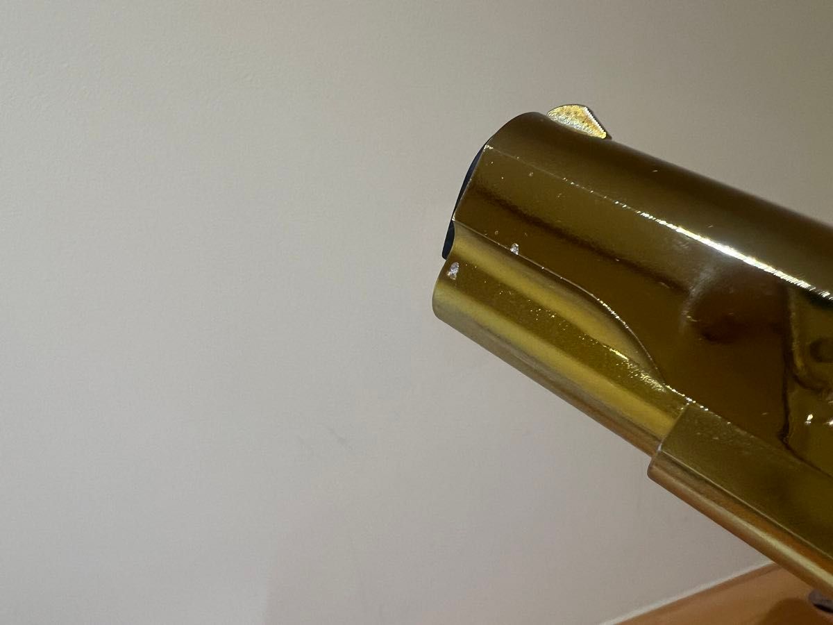 東京マルイ コルトガバメント ニッケルフィニッシュベース ゴールド