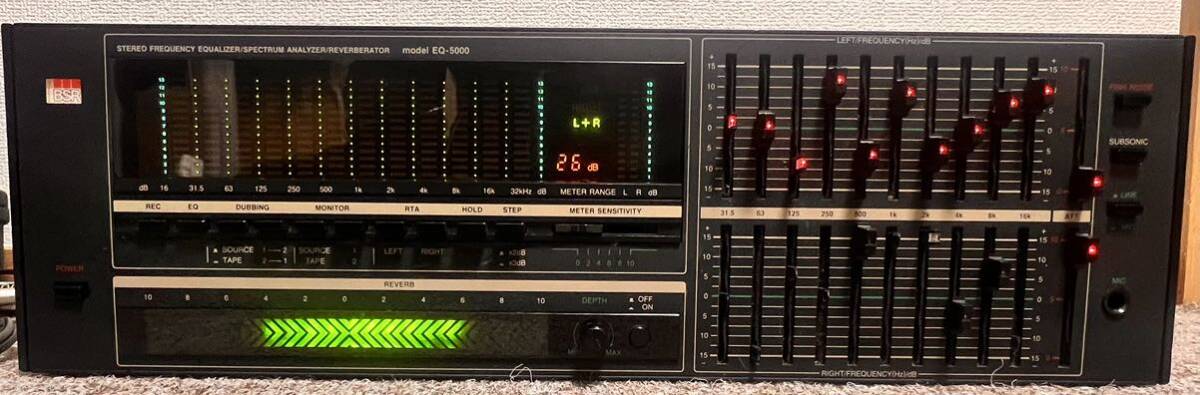 Yahoo!オークション - BSR EQ-5000 グラフィックイコライザー ② 中古