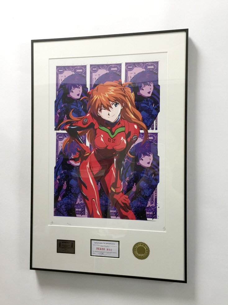 Yahoo!オークション - DEATH NYC 額付き 世界限定100枚 アートポスター
