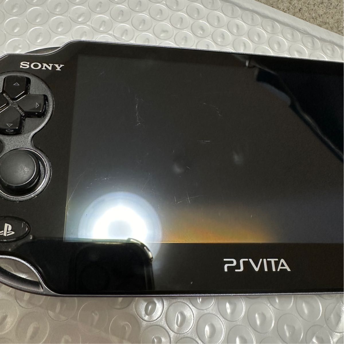 PlayStation Vita PCH-1100 傷多数あり 画面焼けあり【オマケソフト6本