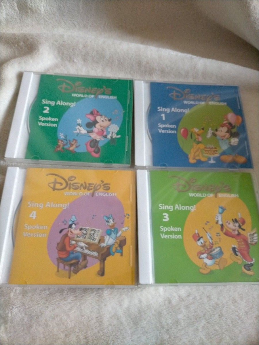 ディズニー英語システム DWE シングアロング DVD ワールド ファミリー