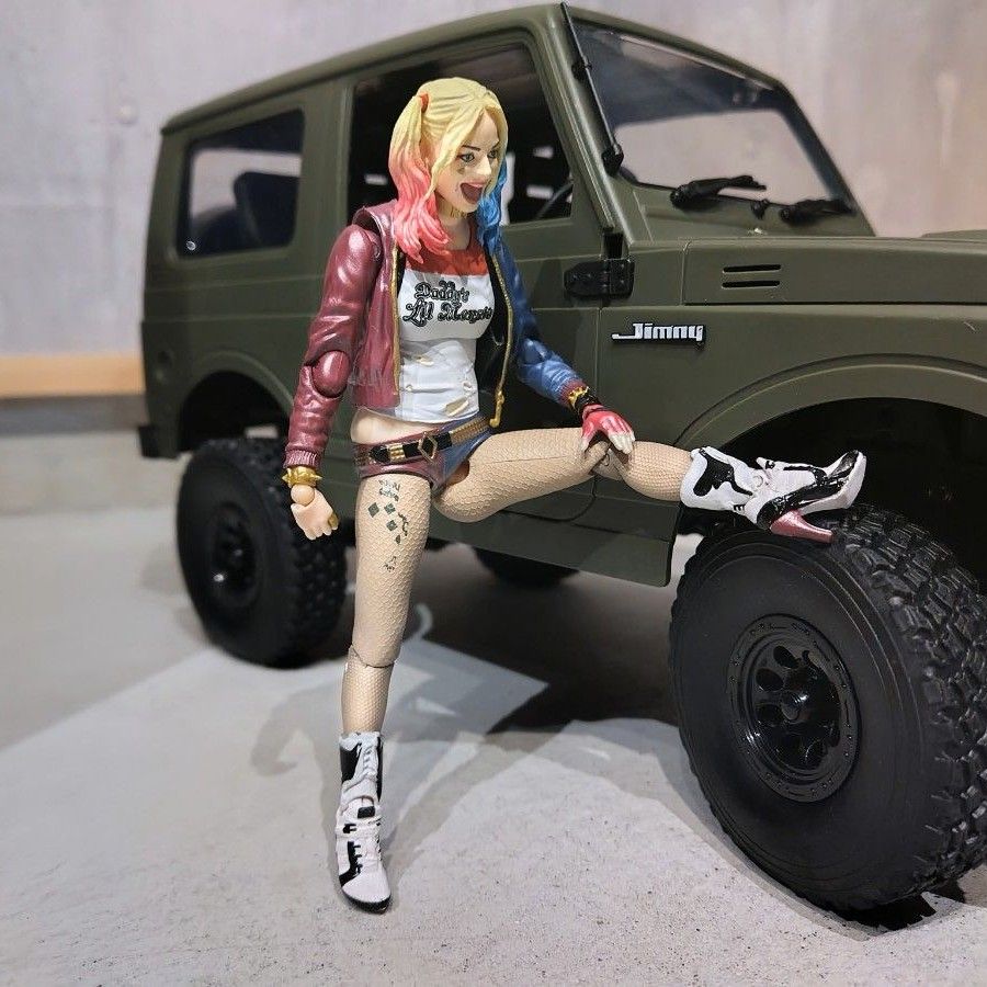 外国人女性ドライバー人形 フィギュア WPL C74 ジムニー等に｜Yahoo