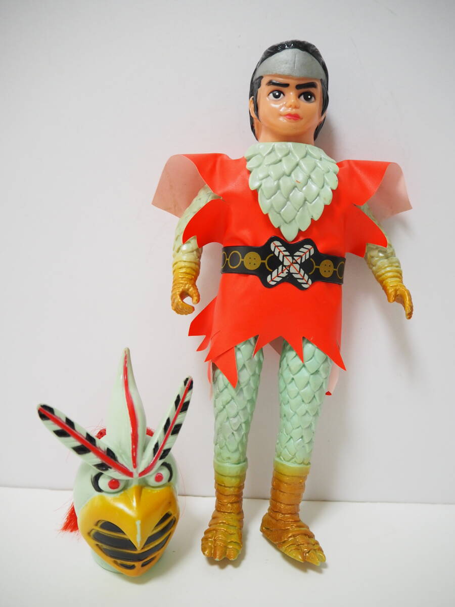 Yahoo!オークション - 変身忍者嵐 ソフビ 当時物 昭和レトロ