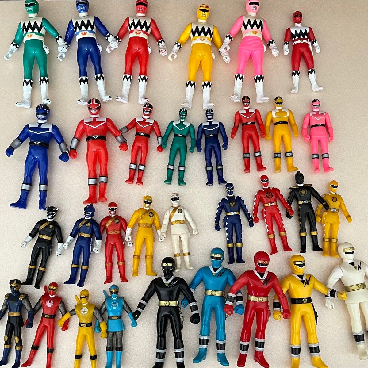 歴代 戦隊ヒーロー フィギュア ソフビ まとめ売り｜Yahoo!フリマ（旧