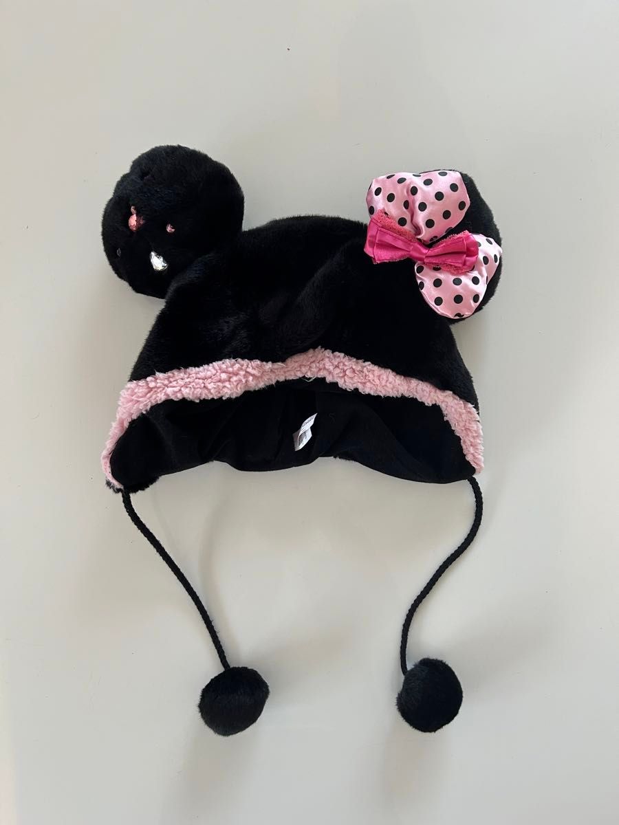 ディズニー ファンキャップ ミニー ブラック ピンク｜Yahoo!フリマ（旧