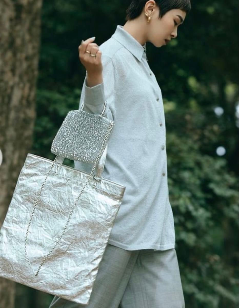 ANTEPRIMA アンテプリマ ワイヤーバッグ ミニアトゥーラ シルバー