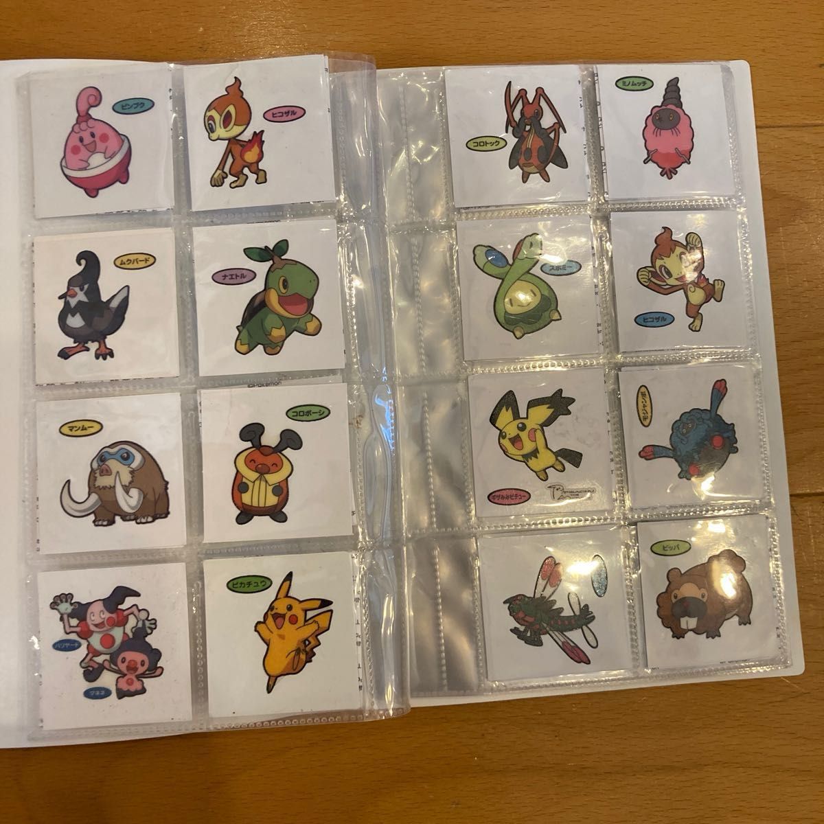 ポケモンシール カード＆ポケモンデコキャラシールホルダー 約160枚