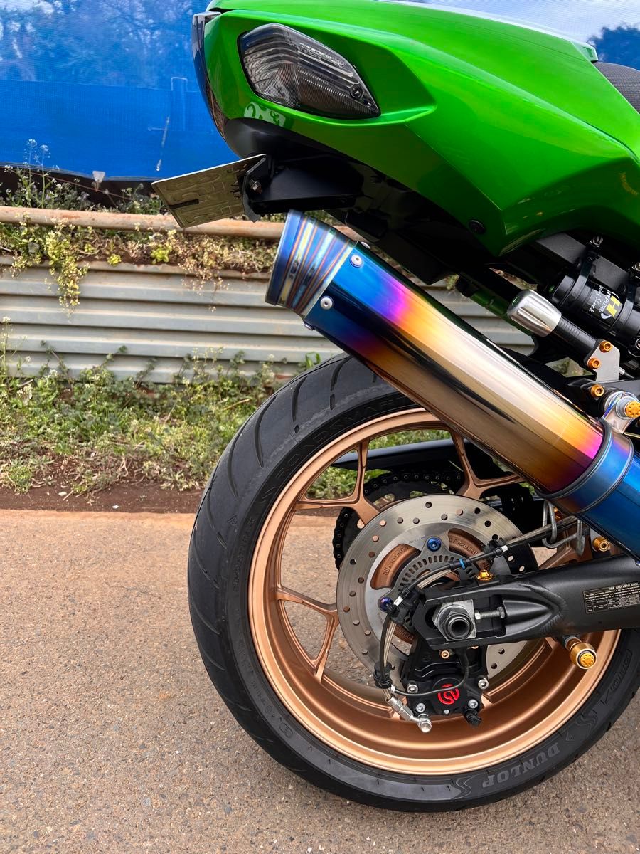 脱定番 ユウキテック ワンオフ 汎用 チタン サイレンサー 差込径 60 5