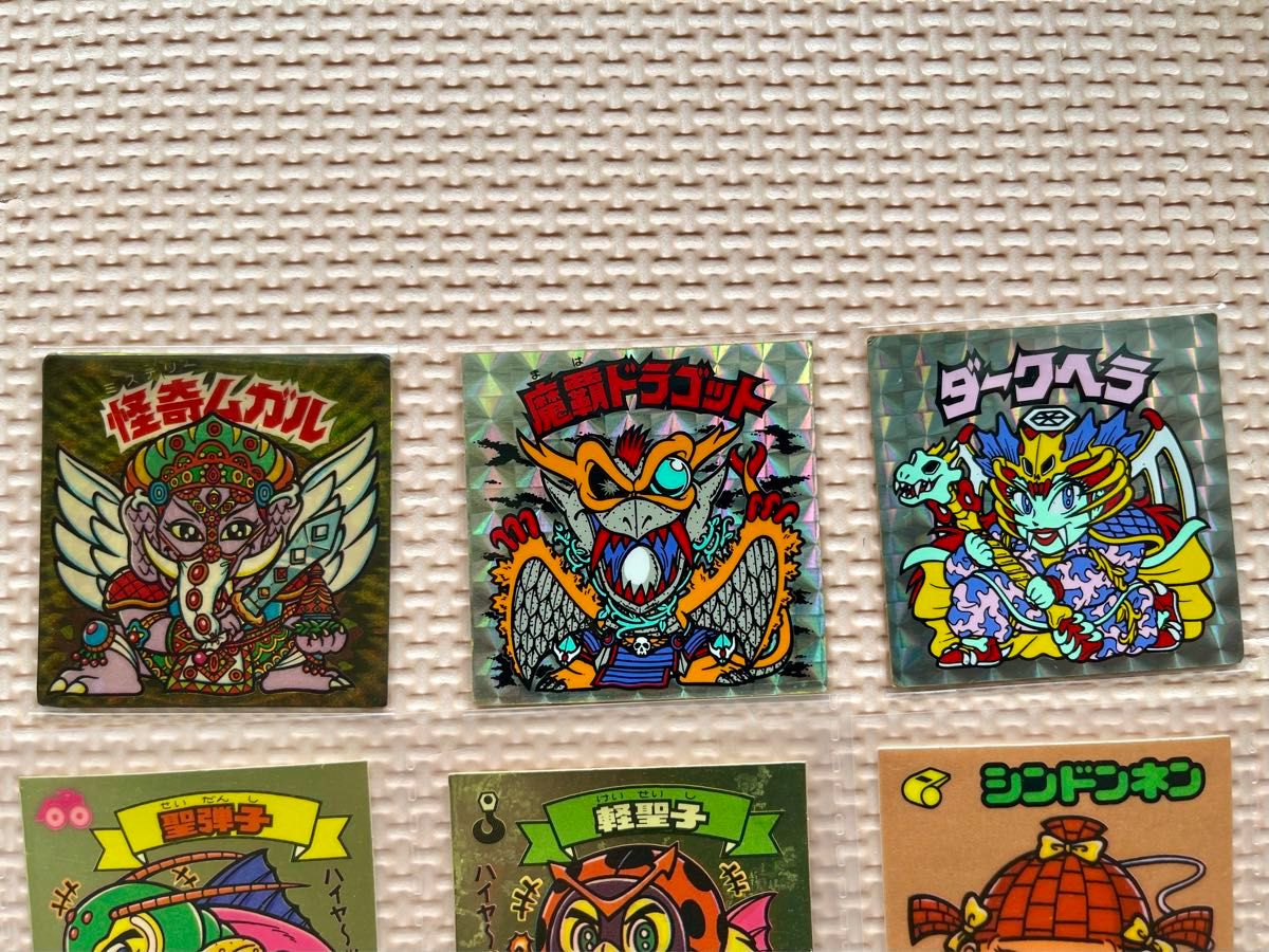 ヘッド5枚付 ビックリマンチョコ13弾 計41枚 すくみフルコンプ