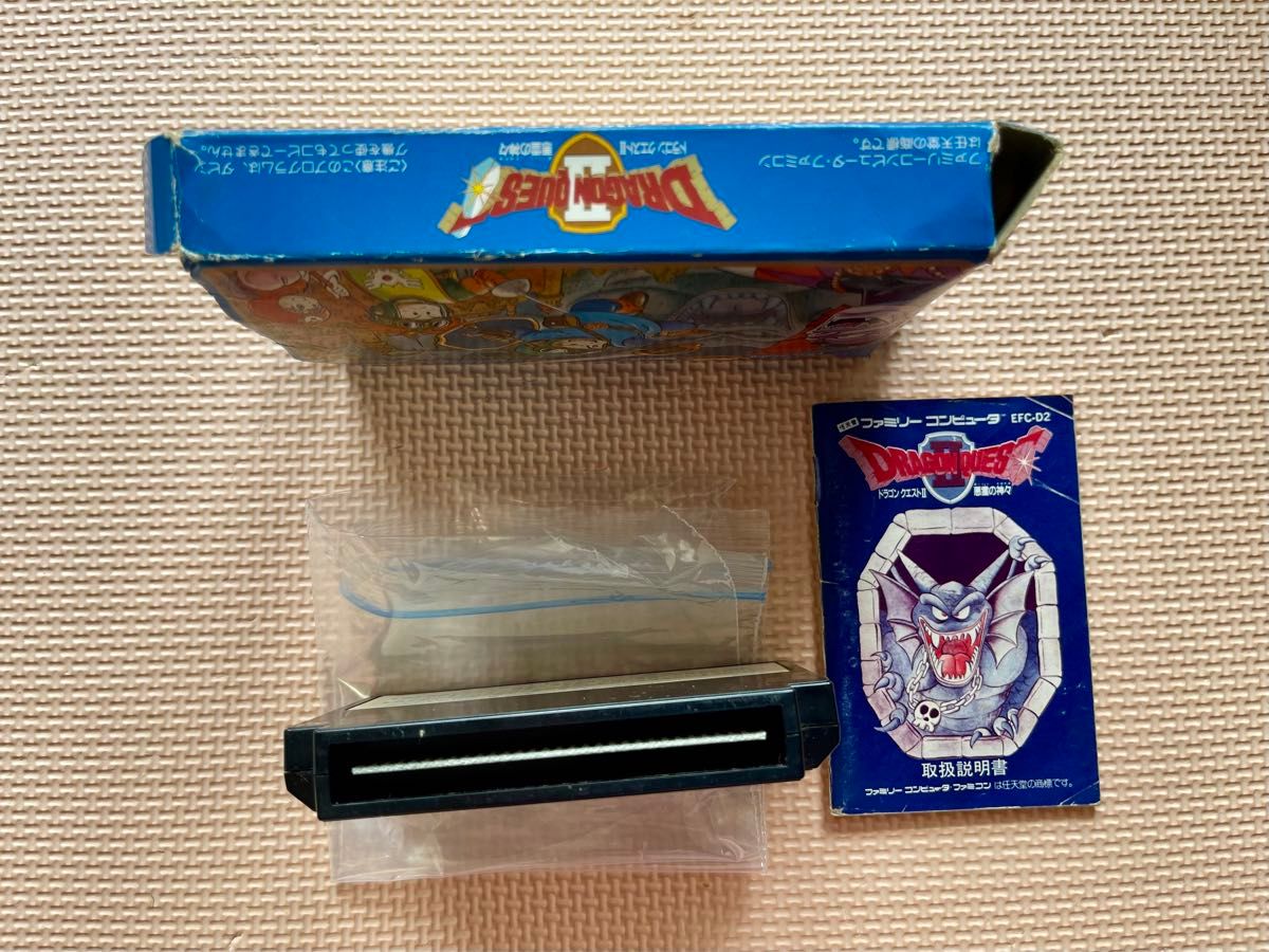 ファミコン ドラゴンクエストⅠ Ⅱ Ⅲ Ⅳ 箱 説明書付き 4本セット