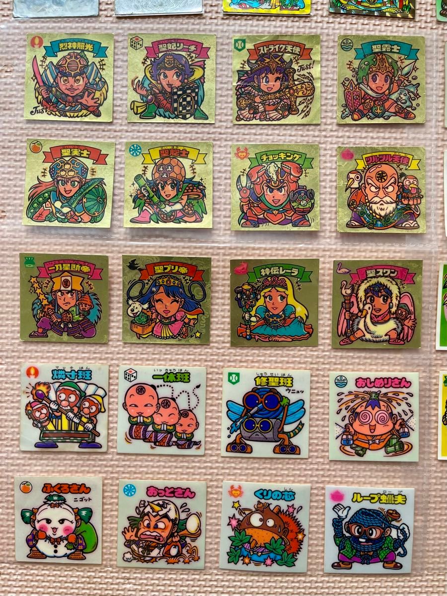 ヘッド5枚込ビックリマンチョコ版14弾 すくみフルコンプ 旧