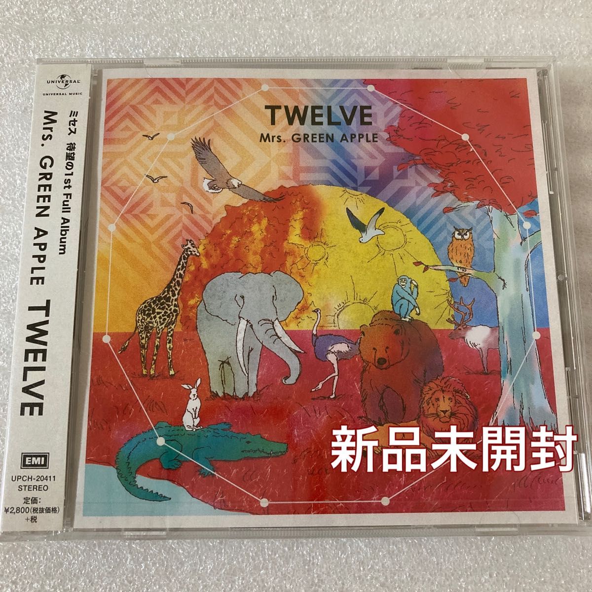新品未開封 Mrs GREEN APPLE TWELVE 通常盤 CD｜Yahoo!フリマ（旧