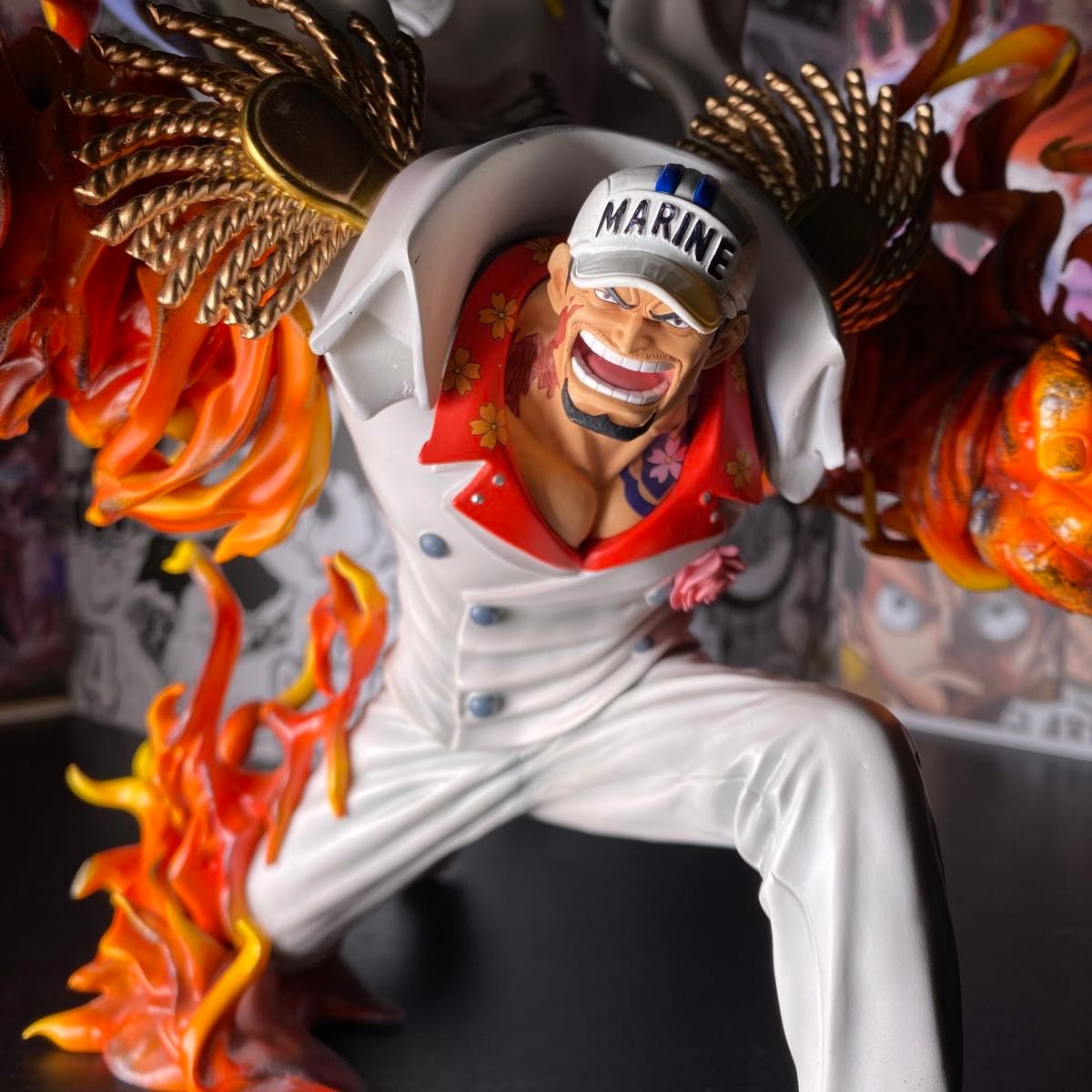 ワンピース 赤犬 サカズキ フィギュア ガレージキット 海外 ONE PIECE