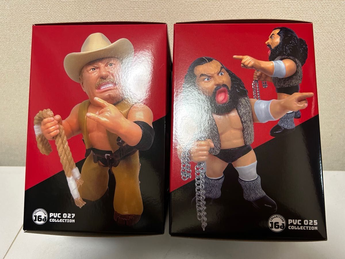 16dソフビコレクション スタン・ハンセン&ブルーザー・ブロディ