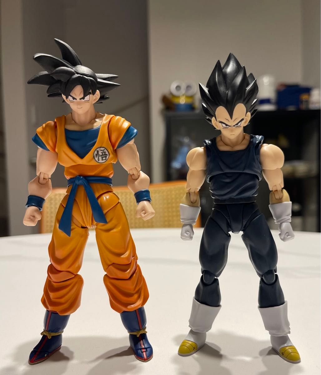 S H フィギュアーツ ドラゴンボール超 孫悟空 ベジータ SUPER HERO 2体
