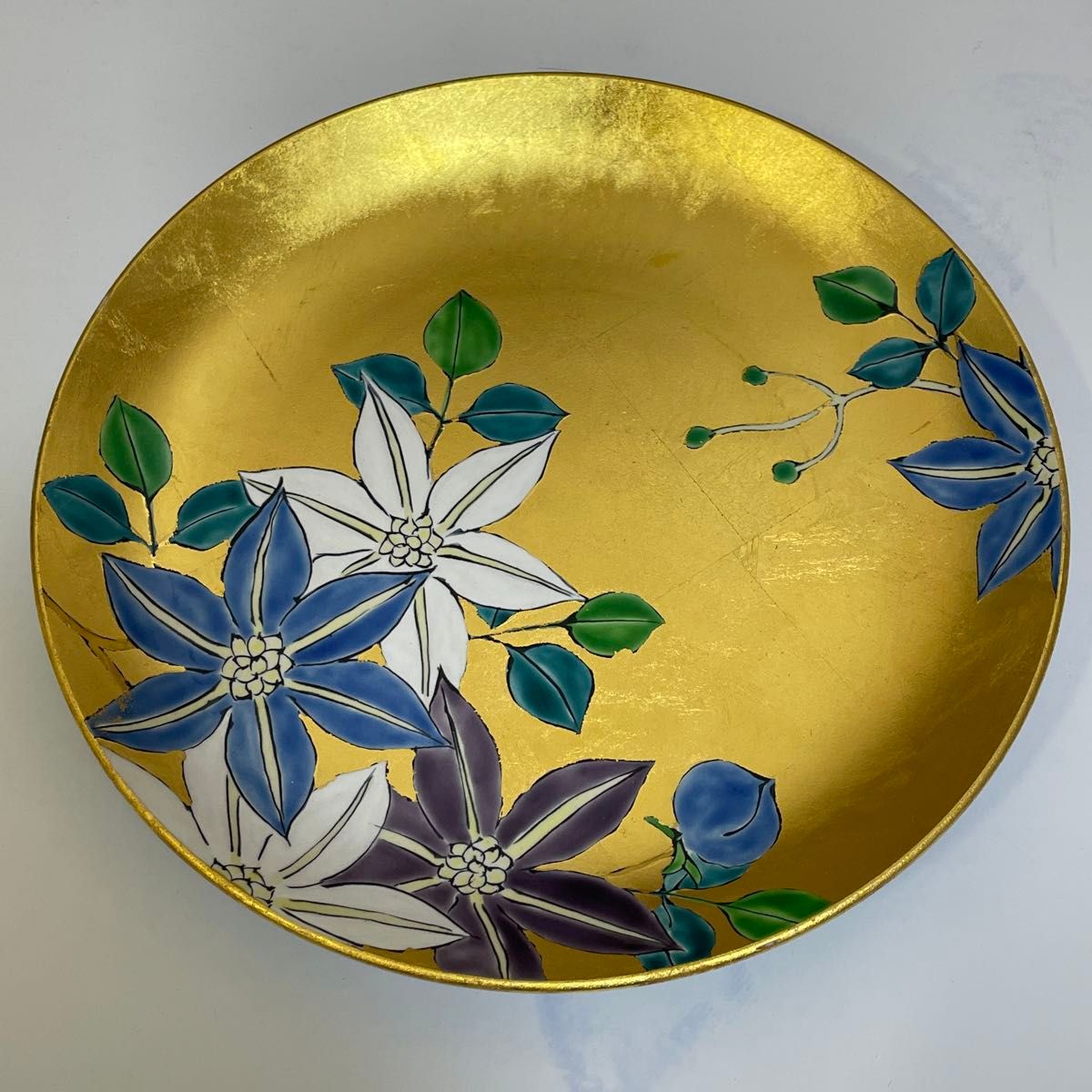 有田焼 琥山窯 金襴手 四季 飾皿 4枚セット スタンド付｜Yahoo!フリマ