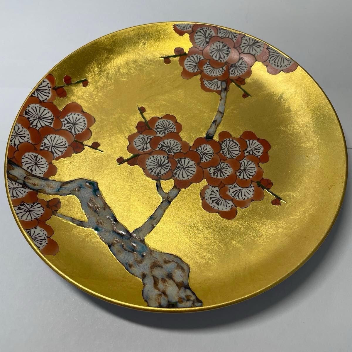 有田焼 琥山窯 金襴手 四季 飾皿 4枚セット スタンド付｜Yahoo!フリマ