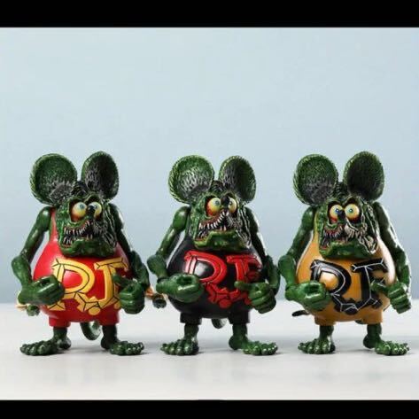 Yahoo!オークション - ラットフィンク フィギュア 3体セット