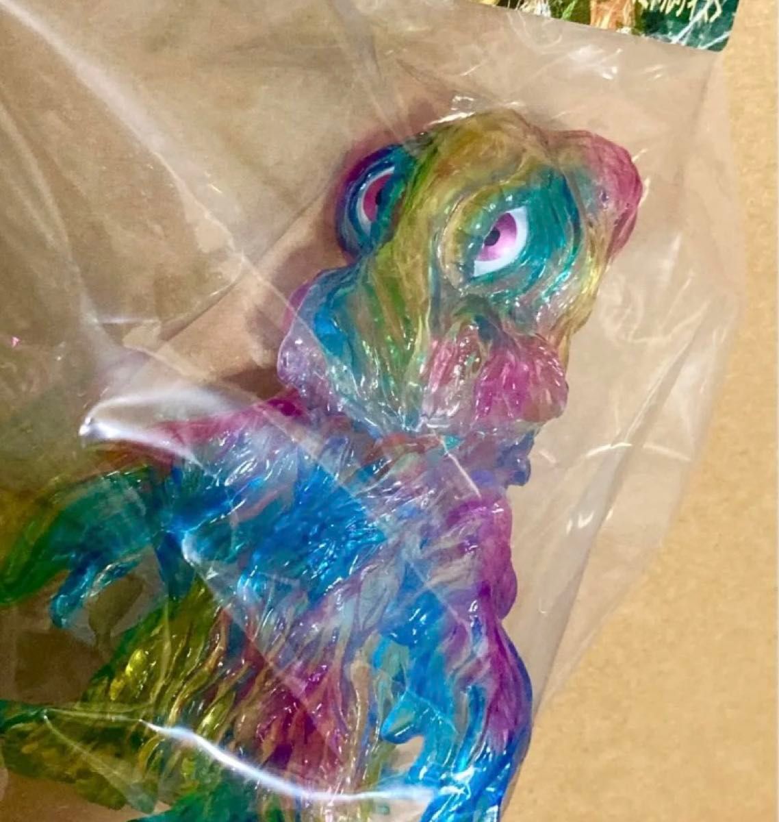 CCP ミドルサイズシリーズ ヘドラ DROP CANDY クリア Ver ソフビ