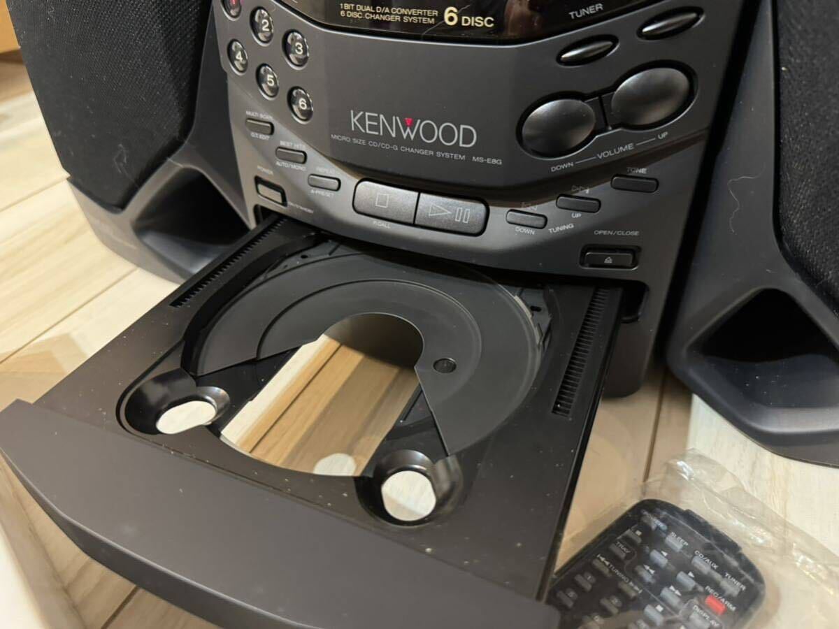 Yahoo!オークション - KENWOOD ケンウッド MS-E8G MICRO CD SYSTEM 6C