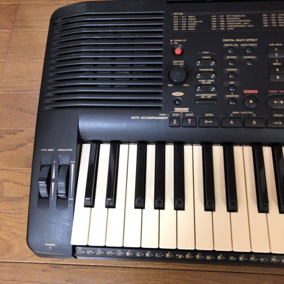 YAMAHA PSR-730 ヤマハ ポータトーン 電子キーボード 鍵盤 楽器 即決