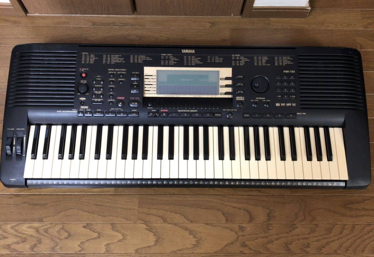 Yahoo!オークション - YAMAHA PSR-730 ヤマハ ポータトーン 電子キーボ