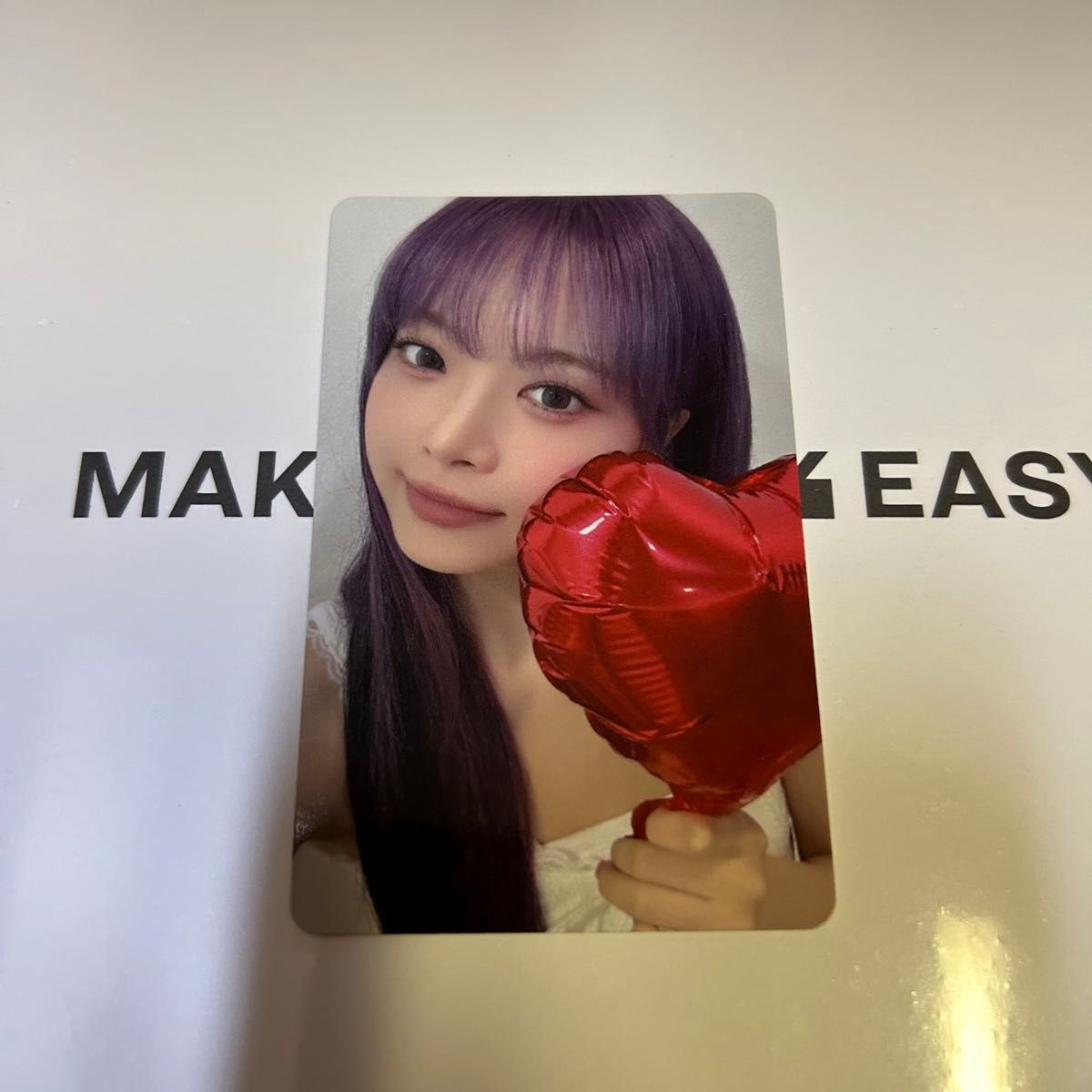 LE SSERAFIM ウンチェ showcase トレカ ルセラフィム EASY weverse