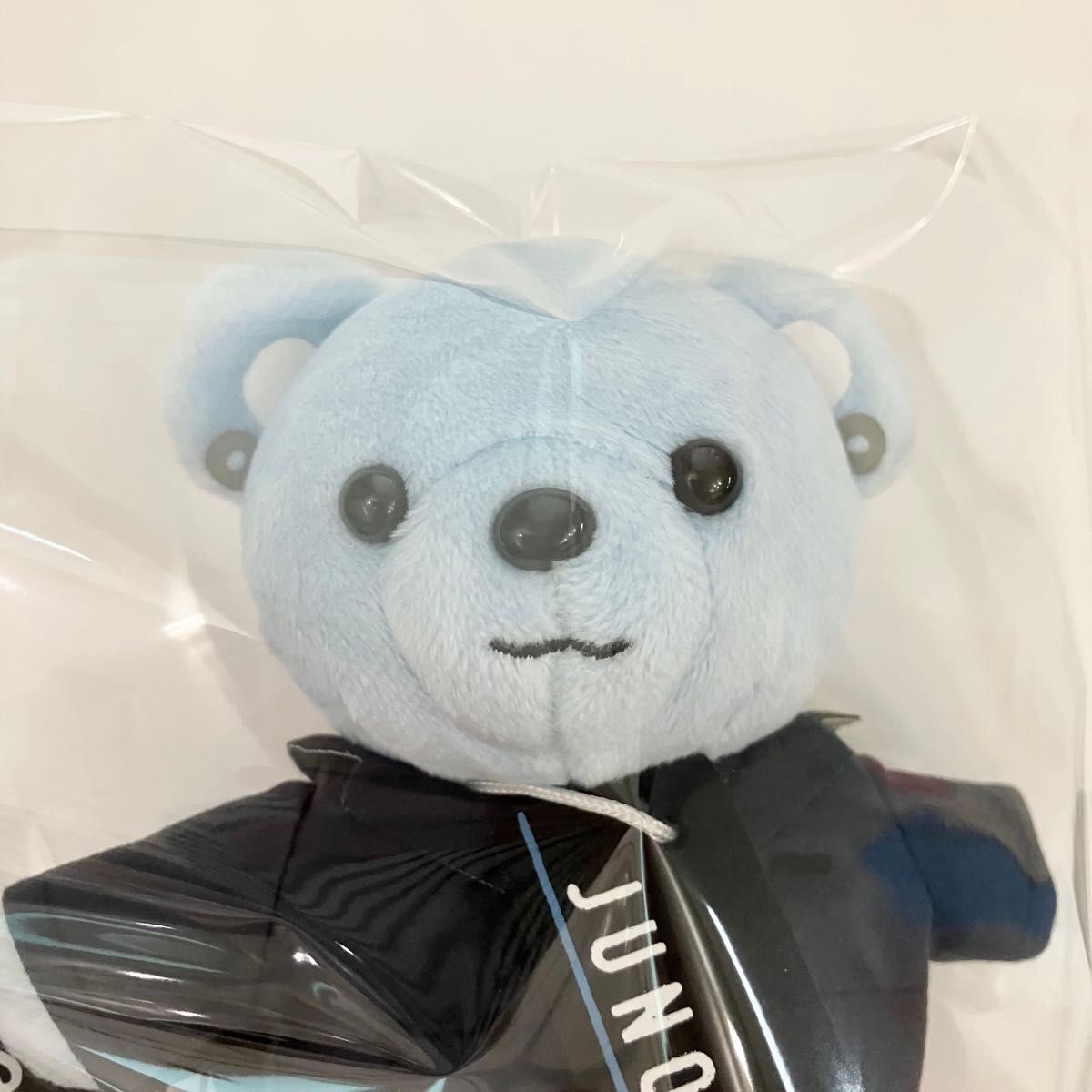 新品 BE FIRST ジュノン JUNON モアプラス ぬいぐるみ くま 青｜Yahoo