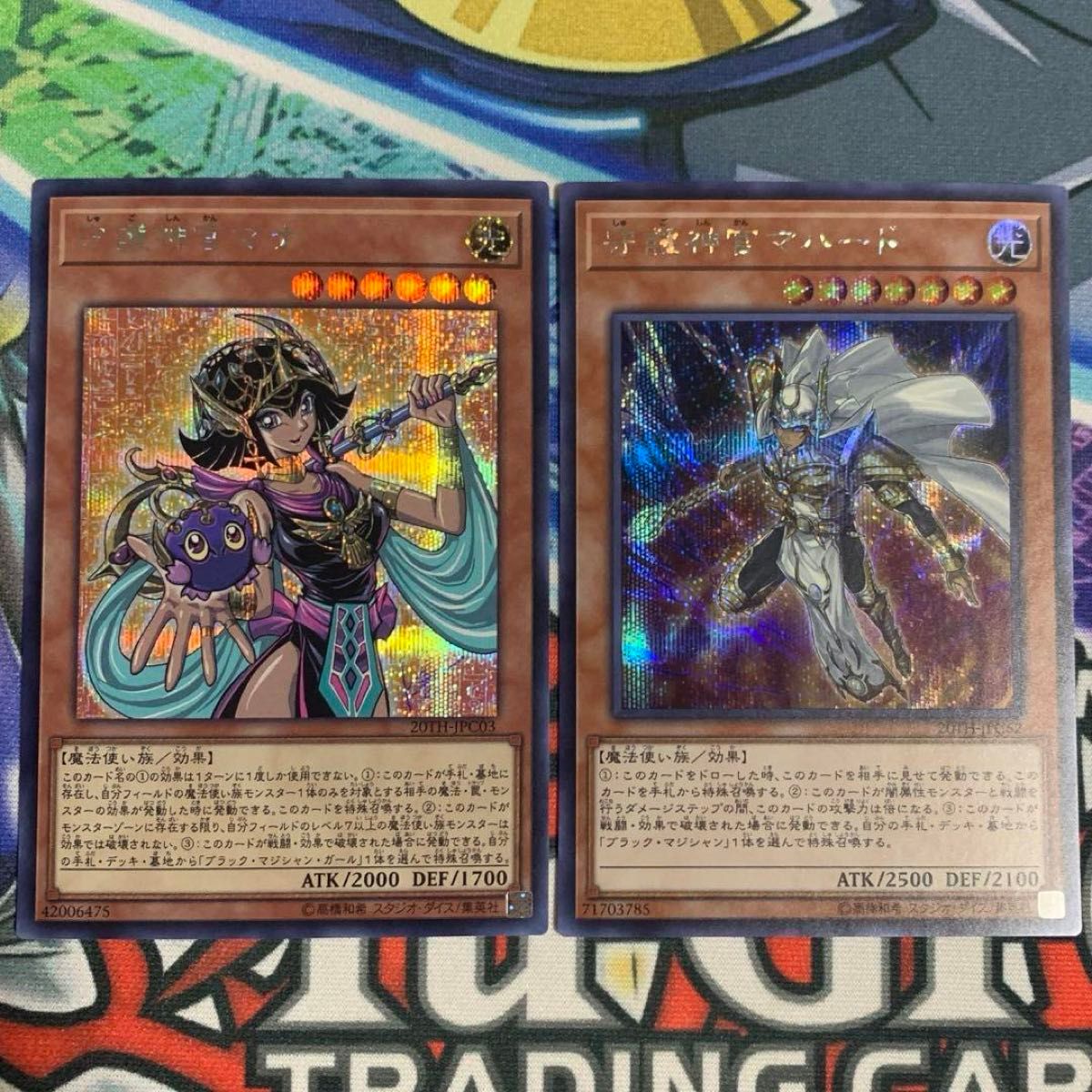 遊戯王カード 高橋和希 書き下ろしイラスト 守護神官マナ 守護神官