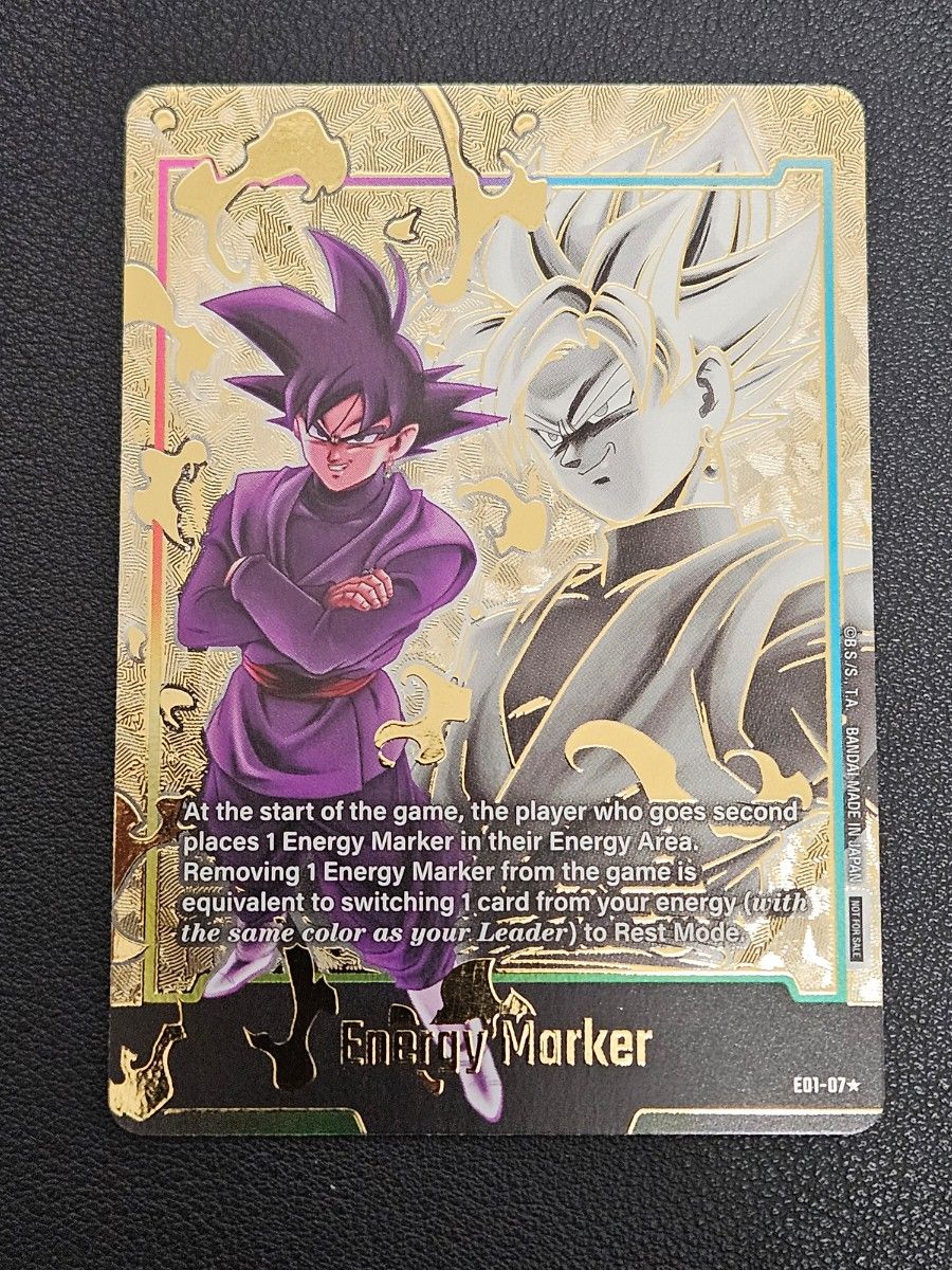 ゴクウブラック エナジーマーカーパラレル 完美品！ ゴクウブラック