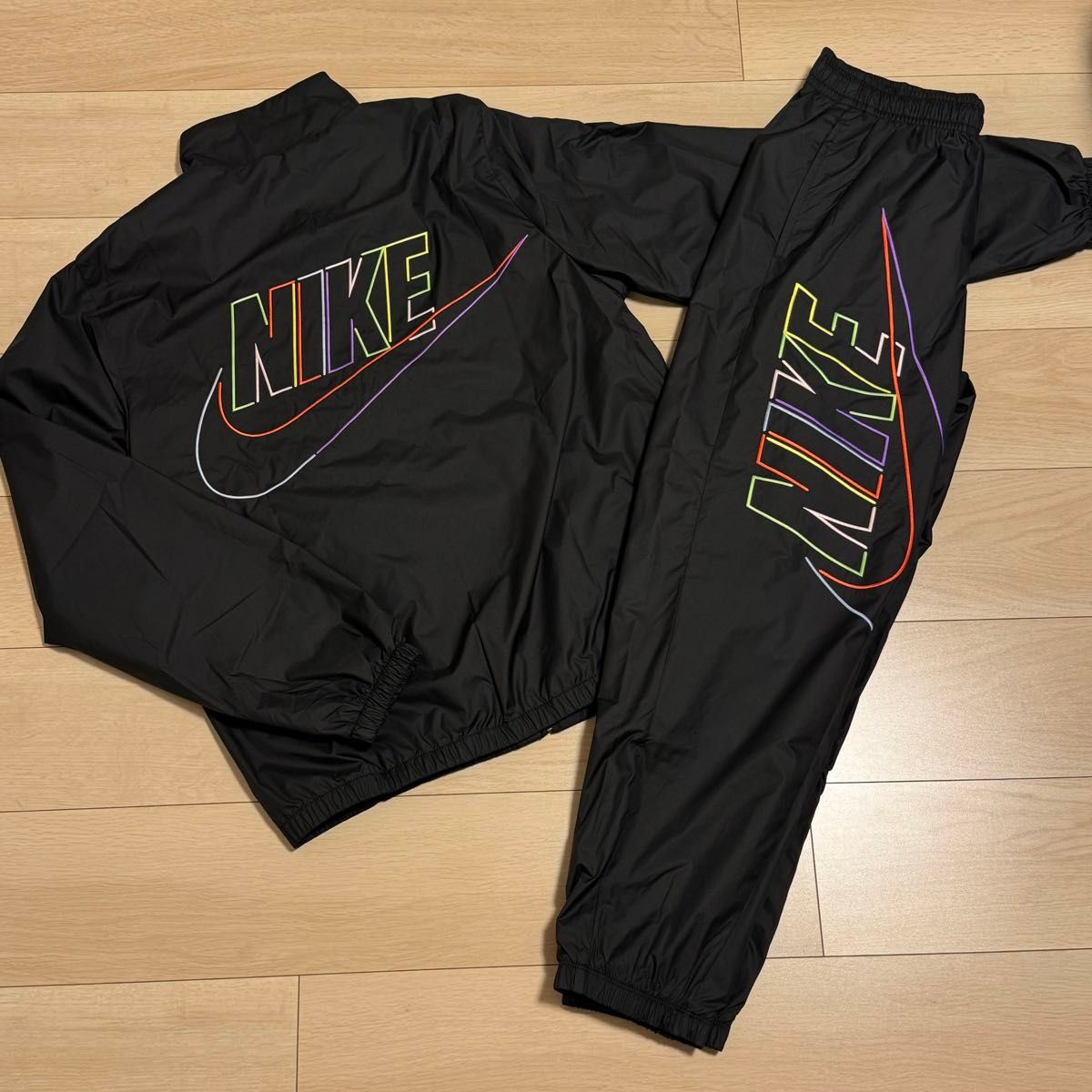 新品 NIKE ナイキ ナイロンジャケット セットアップ 上下 M｜Yahoo