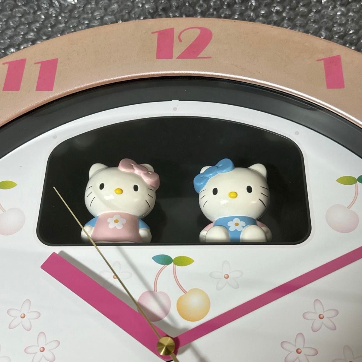 CITIZEN ハローキティ メロディ時計 壁掛け時計 サンリオ リズム時計