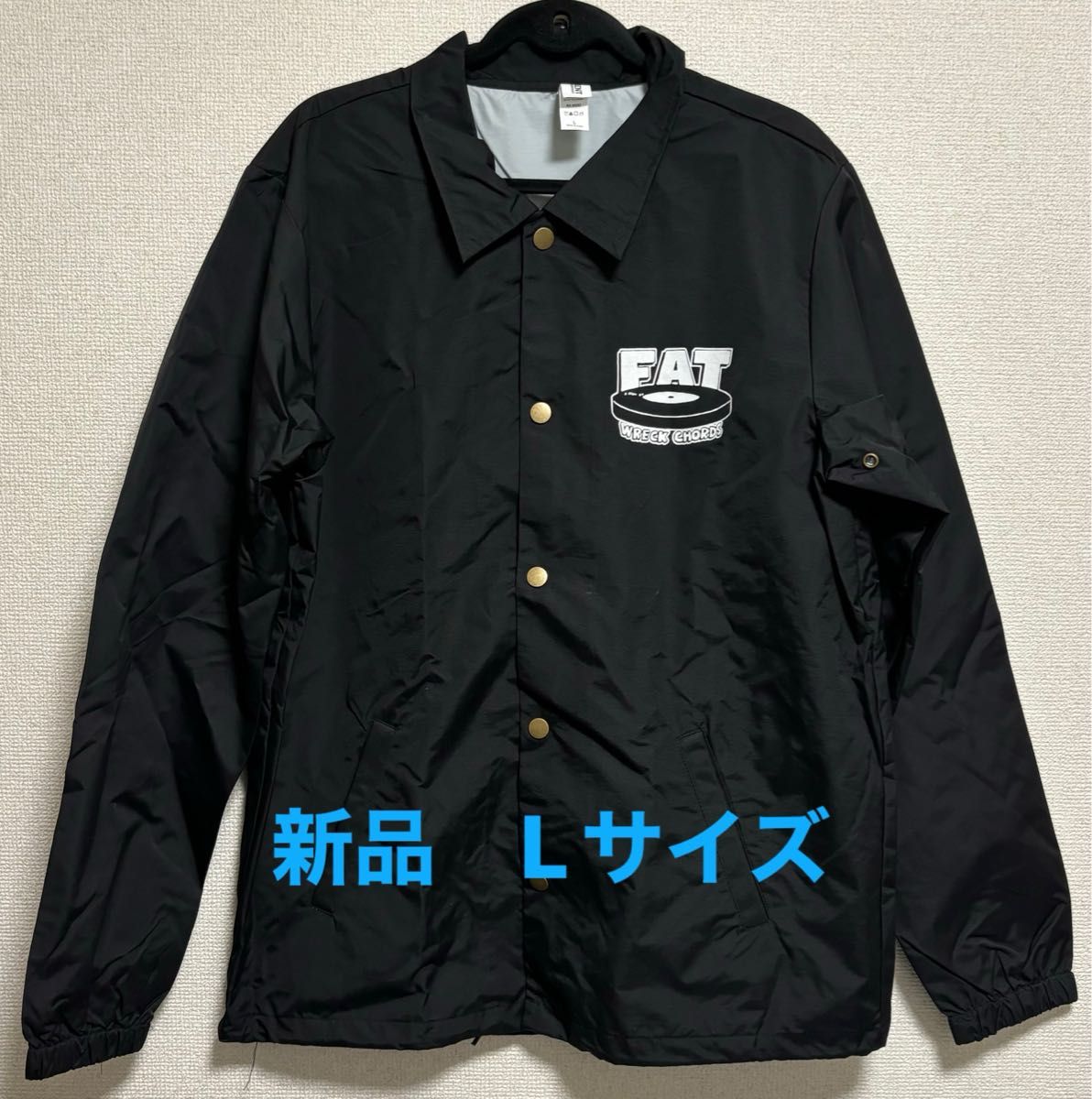 新品 FAT WRECK CHORDS コーチジャケット Lサイズ NOFX ファットレック