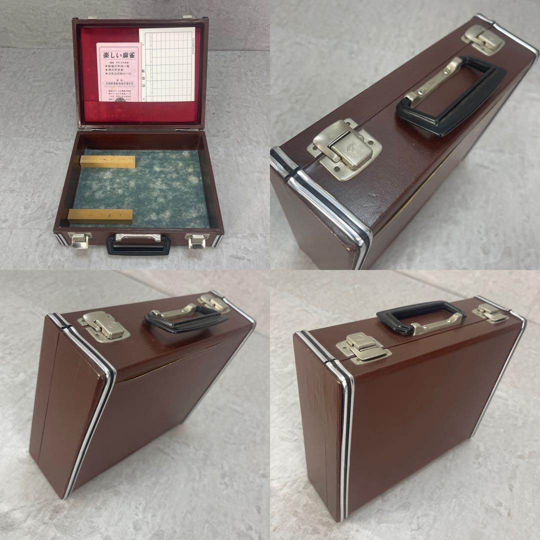 良品 希少全青牌 麻雀牌 キングバードケース TAKARA 五筒王冠 良品