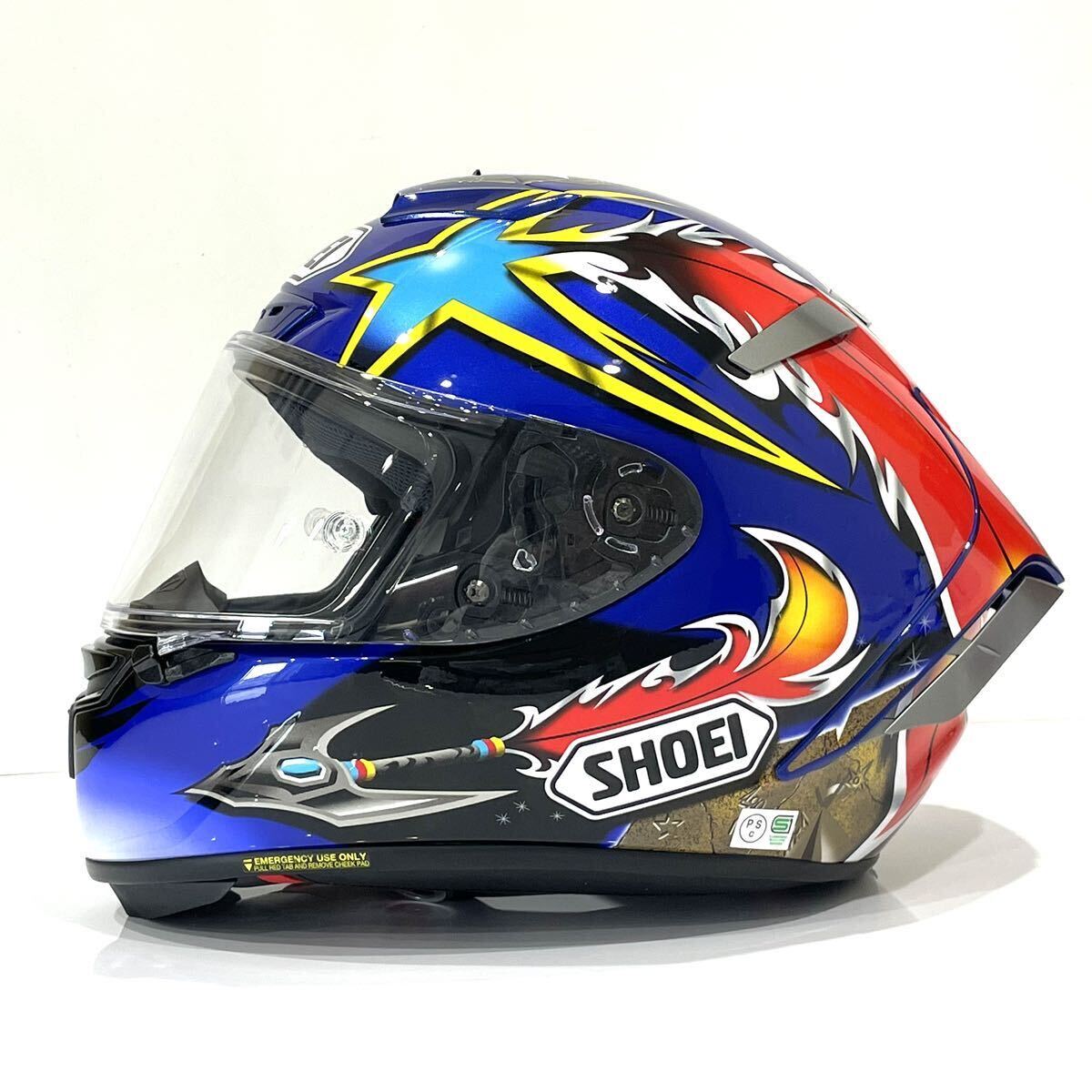 美品 SHOEIショウエイ X-fourteen NORICK'04 阿部典史 ノリック